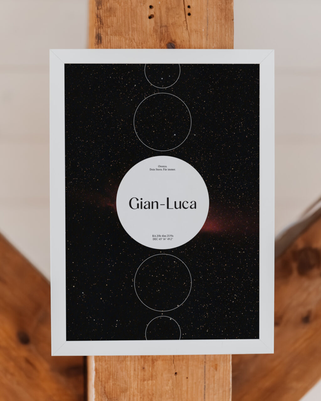 Orenya Sterntaufe Zertifikat