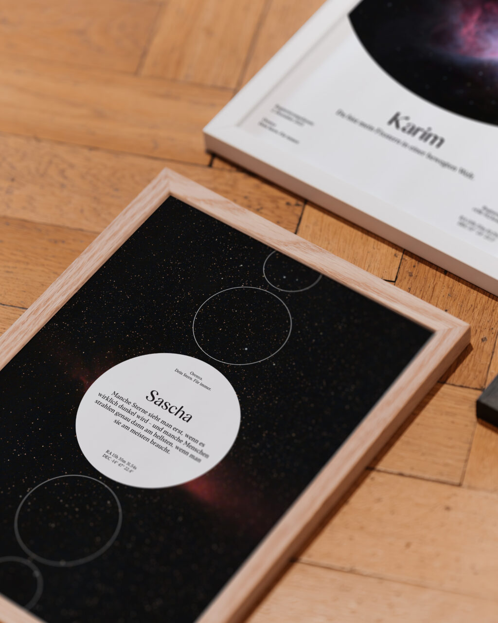 Orenya Sterntaufe Zertifikate