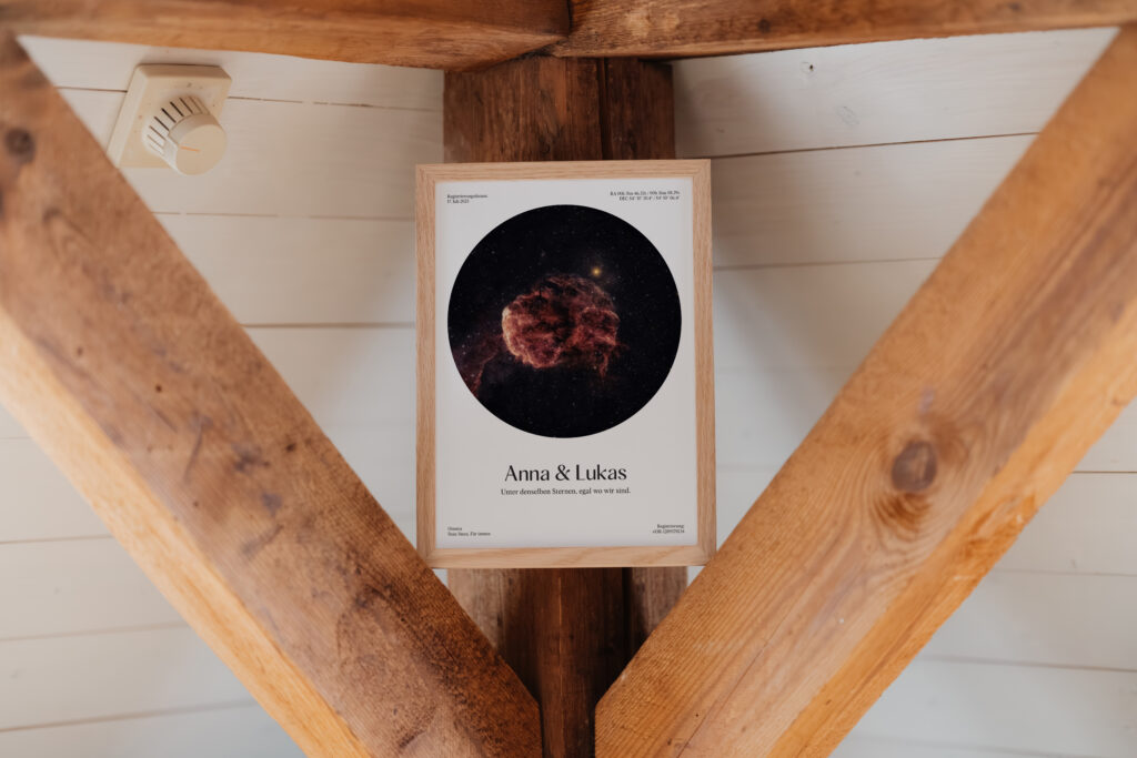 Orenya Sterntaufe Zertifikat