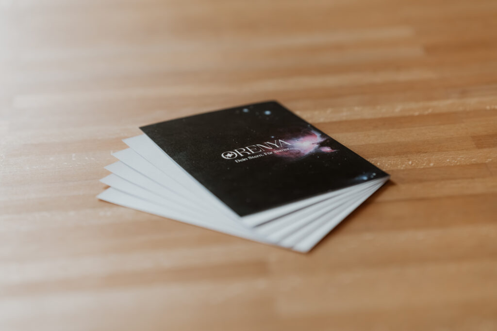 Orenya Sterntaufe Sternkarten